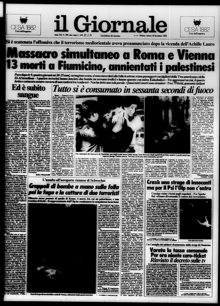 Il giornale : quotidiano del mattino